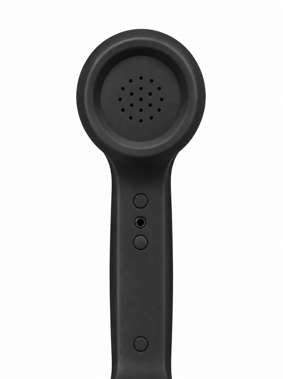 HOLAPHONE handset in black